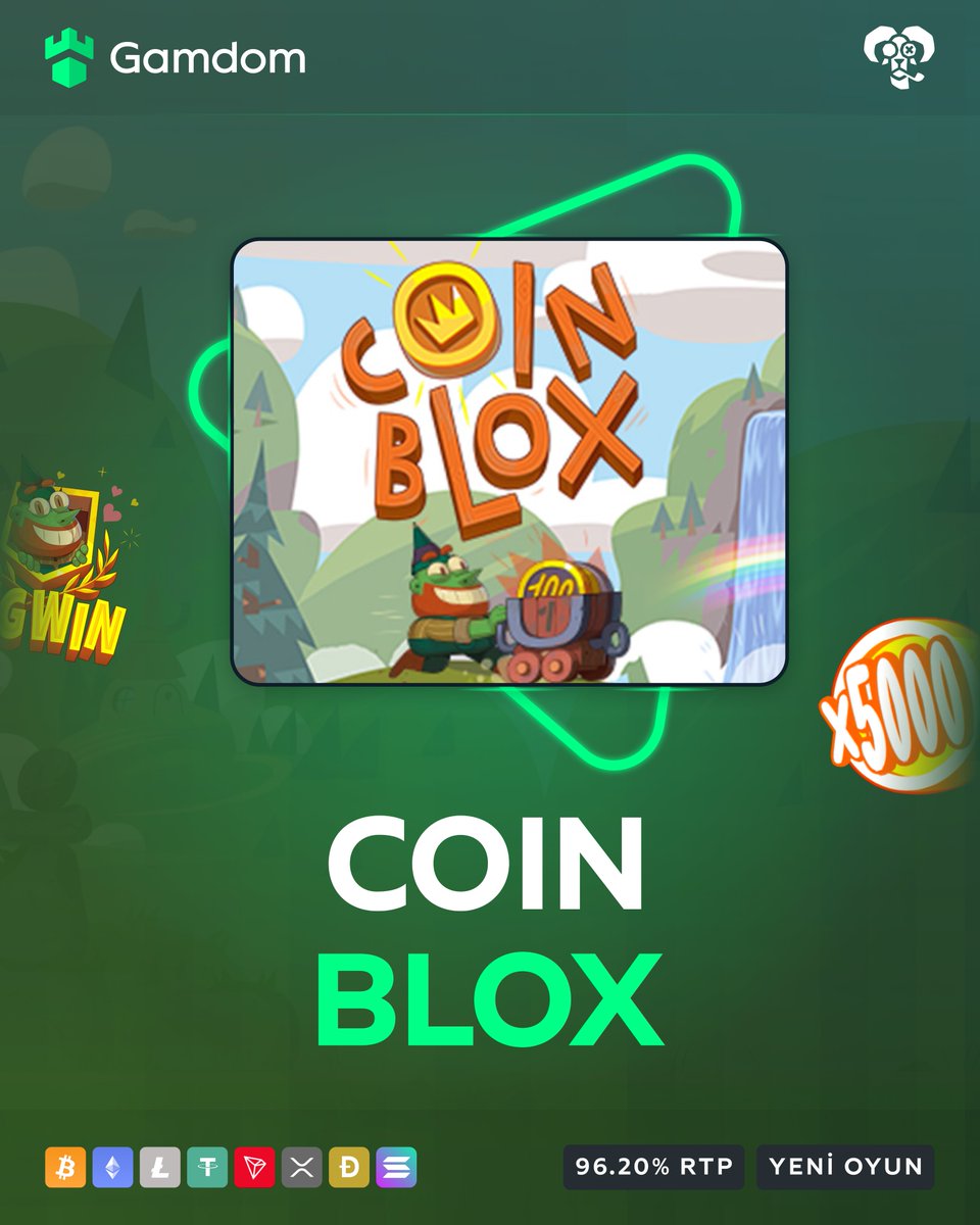🪙 Yeni Oyun: Peter & Sons'tan Coin Blox! 🪙

10.000x'lik heyecan verici bir maksimum kazanma potansiyeli ile Coin Blox'ta kendinizi eşi benzeri olmayan bir oyun macerasına hazırlayın! 💎

Oyunun tadını çıkarmanız için ücretsiz çevirmeler veriyoruz!

-💚+🔁+ Bir Arkadaşını