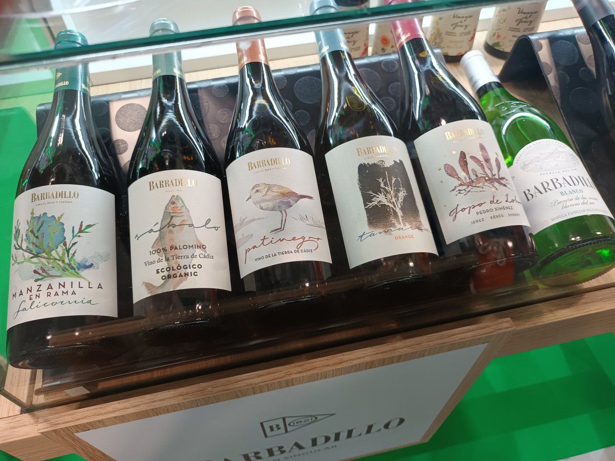 Selection of #organicwines by @barbadillo  #Spain #wine #SG24 #wine