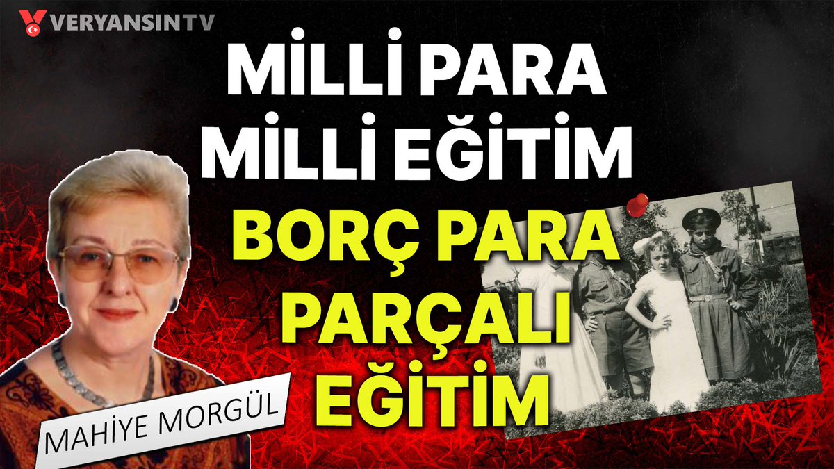 Canlı yayın başladı... Milli para milli eğitim - Borç para parçalı eğitim | Mahiye Morgül İzlemek için: youtube.com/live/U3r3C-8Qv…