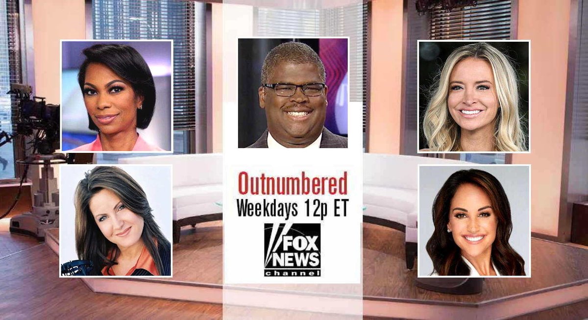 Wednesday is Anything-Can-Happen Day so expect the unexpected with • @HARRISFAULKNER • @EmilyCompagno • @kayleighmcenany • @LeslieMarshall and #oneluckyguy • @cvpayne An action-packed hour starts at 12noon sharp (9am in Salinas) unless breaking news changes everything!