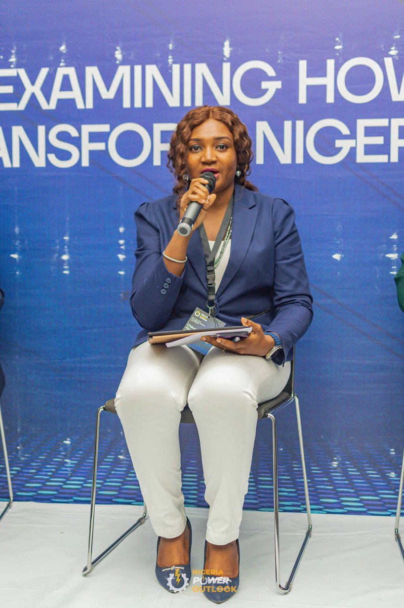 afenergyseries's tweet photo. On the “Mobilizing Private Capital for clean energy in Nigeria” session at the Nigeria Power Outlook. We were joined by representatives from @Shell @ChapelHillNg @EmpowerNEnergy @OlaniwunAjayiLP @DETAILnigeria 

#nigeriapoweroutlook #nigeriapoweroutlook2024 #npo2024 https://t.co/XQjlyRy4RI