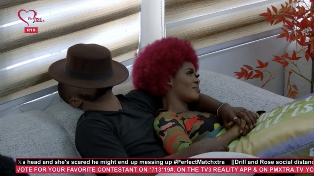 Akilah_aisha23's tweet photo. New lover birds🥰❤️. What name should we give this ship?? 
#pmextra.  #tv3 #3extra #perfectMatchExtra #trending https://t.co/Unsn8drMp9