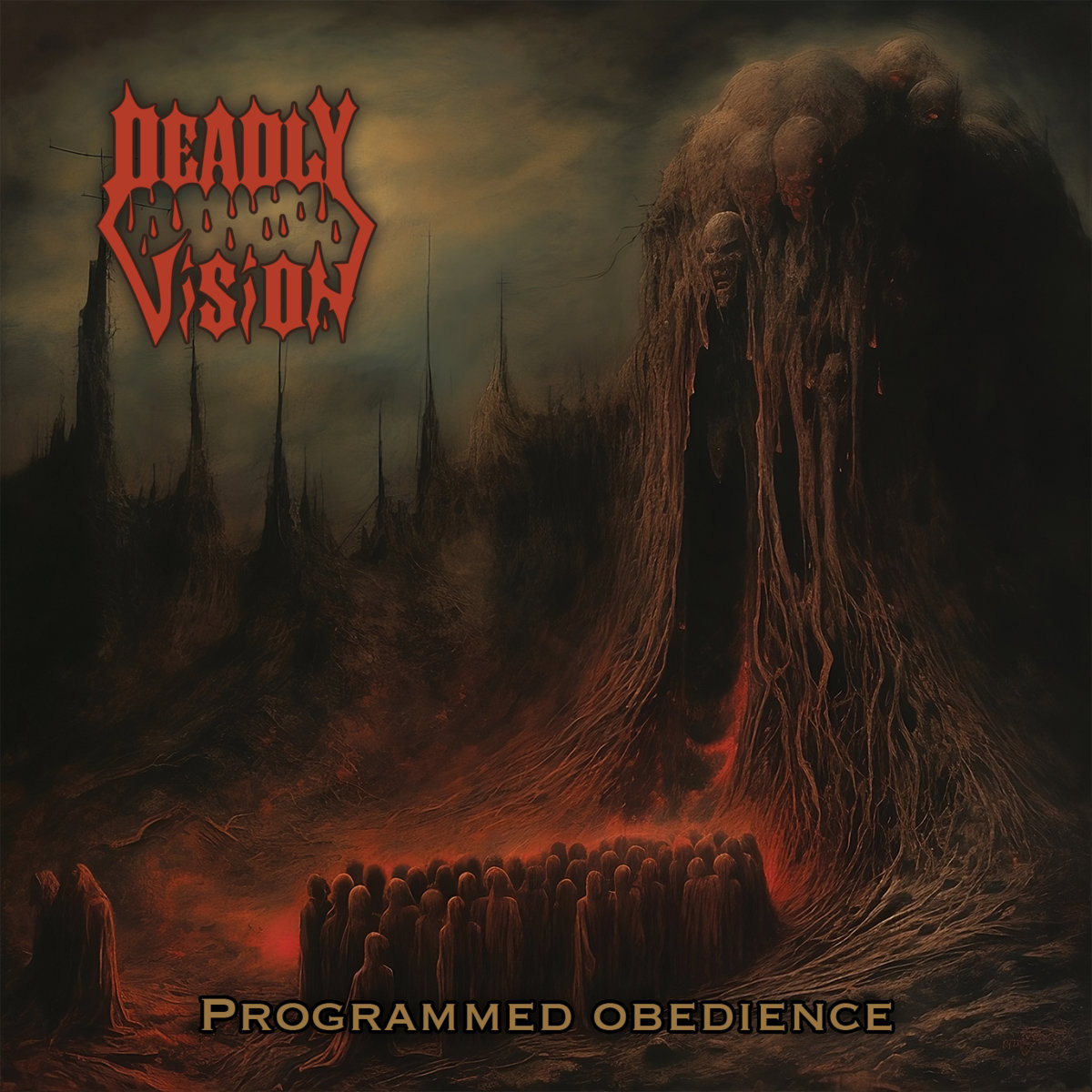 Masivní, surový a temný death metalový masakr! Krvavá jatka vydala další svědectví! Recenze/review - DEADLY VISION - Programmed Obedience (2024): deadlystormzine.com/2024/04/recenz… #Deathmetal #deadlyvision #Review .@deadlystormzine .@newmetalalbums1 .@slawawasil2 .@metal_incognito