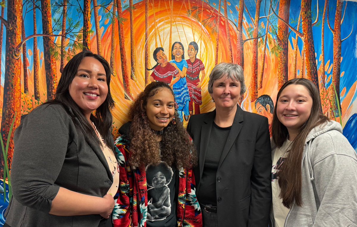 Joining two of our BA/MD Scholars and staff from the Center for American Indian and Minority Health grand opening of the new center at the Twin Cities Campus of <a href="/UMNews/">University of Minnesota</a> <a href="/umnmedschool/">UMN Medical School</a>