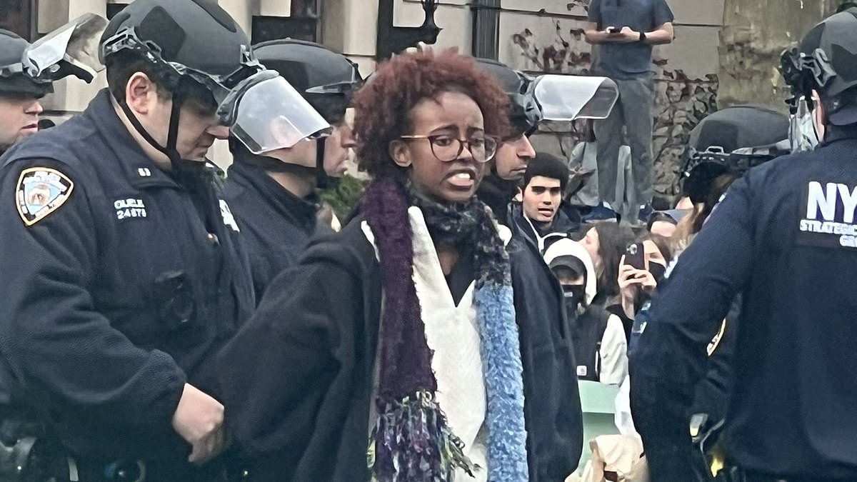 Ilhan Omar's daughter Irsa Hirsi mocked for claiming she was sprayed with chemicals at Columbia protest after 'getting hit with a novelty fart spray': 'We're heading down Jussie Smollett street' trib.al/E4kOy9V