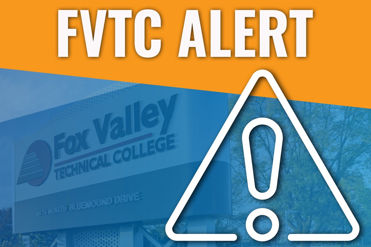 FVTC CLOSING ALERT: Due to internet outage, the Chilton Regional Center will be closed today, Wednesday, April 24, 2024. All other locations remain open.