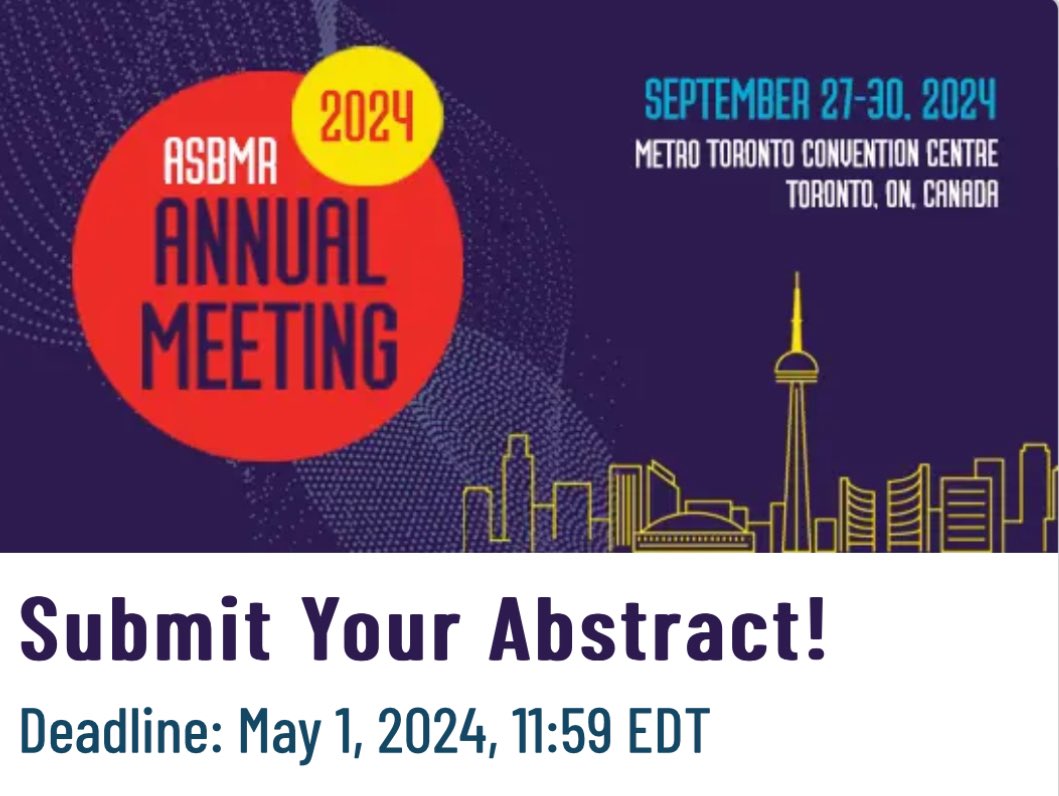 📣Only 1 week to go before the #ASBMR2024 abstract submission deadline‼️ I moved to Mayo end of 2023 & just started a new project with @MegVoda. Still in the process of collecting data but hoping to submit next week 🤞 if not I'll definitely submit a late breaking abstract! 🦴