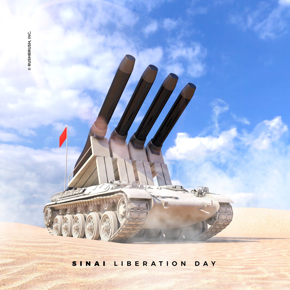 In the memory of the souls sacrificed for the sake of freedom and dignity. 🪖

Happy Sinai Liberation Day! 🇪🇬

#RUSHBRUSH #GetTheLush
