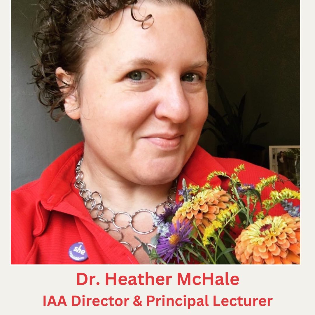 The IAA is pleased to announce our new Director and Principal Lecturer, Dr. Heather McHale! She joined the IAA faculty in 2018; she has been at the University of Maryland since 2002. 🐢