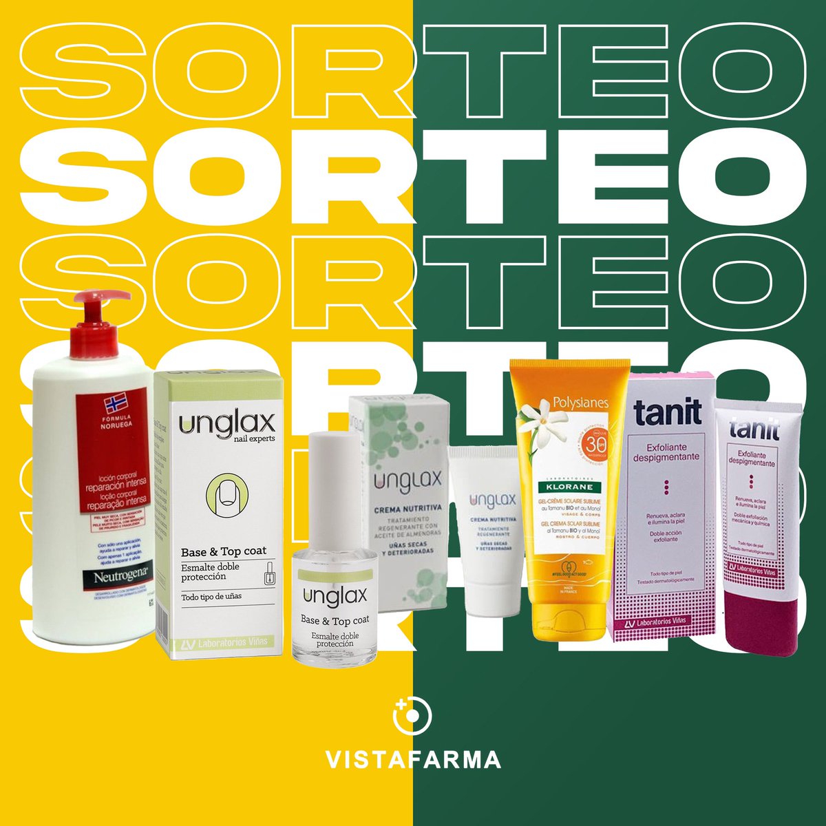 💚SORTEO EN NUESTRO FACEBOOK

Ve a nuestro perfil de facebook y gana un lote de productos de cosmética de farmacia valorado en más de 200€.

👉¡ Te esperamos!