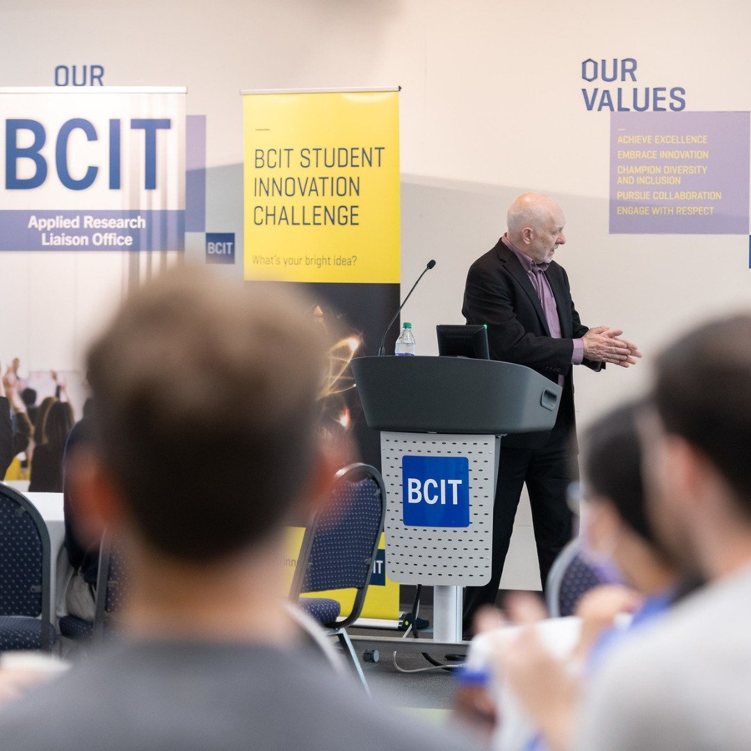 The BCIT Student Innovation Challenge Pitch and Awards Ceremony is today, and we are proud to be the Discoverer Sponsor.

This Challenge creates an inclusive space for innovation, encouraging students to turn their ideas into prototypes, business plans or commercial products.