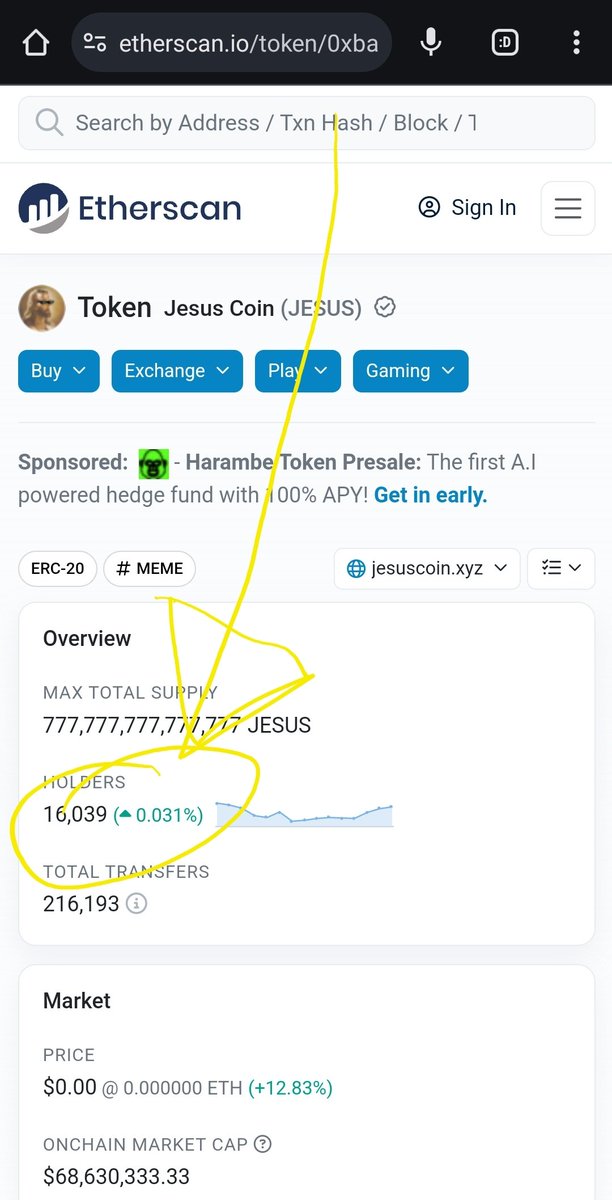 $JESUS community has reached over 16k hodlers! 17k is imminent! #JesusSaves #음학마등의_등장이라_재밌어지겠네 #Crypto