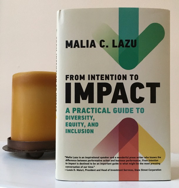 'These aren't just words. Diversity, equity, and inclusion—it's not just a checklist. It's how we recognize the value of different people.' Listen to @malialazu discussing her book, FROM INTENTION TO IMPACT, on @WGTDFM: bit.ly/3wau7On @mitpress @theurbanlabz