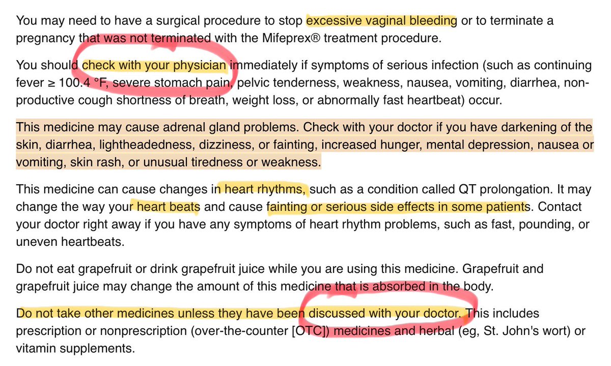 KATIE WATCH: Is @GovernorHobbs a Physician?

Katie Hobbs is practicing medicine without a license by telling pharmacists they can prescribe the deadly chemical Mifepristone to women over the counter without a doctor’s prescription.

Mayo Clinic ⬇️ warns the drug is dangerous.