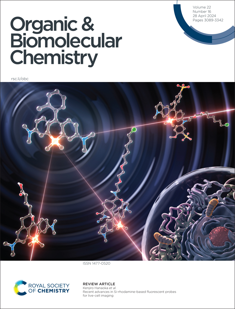 📢Our latest issue is now online! Check out the review behind the front cover by Kenjiro Hanaoka & co at Keio University on the recent advances in Si-rhodamine-based fluorescent probes for live-cell imaging pubs.rsc.org/en/content/art…