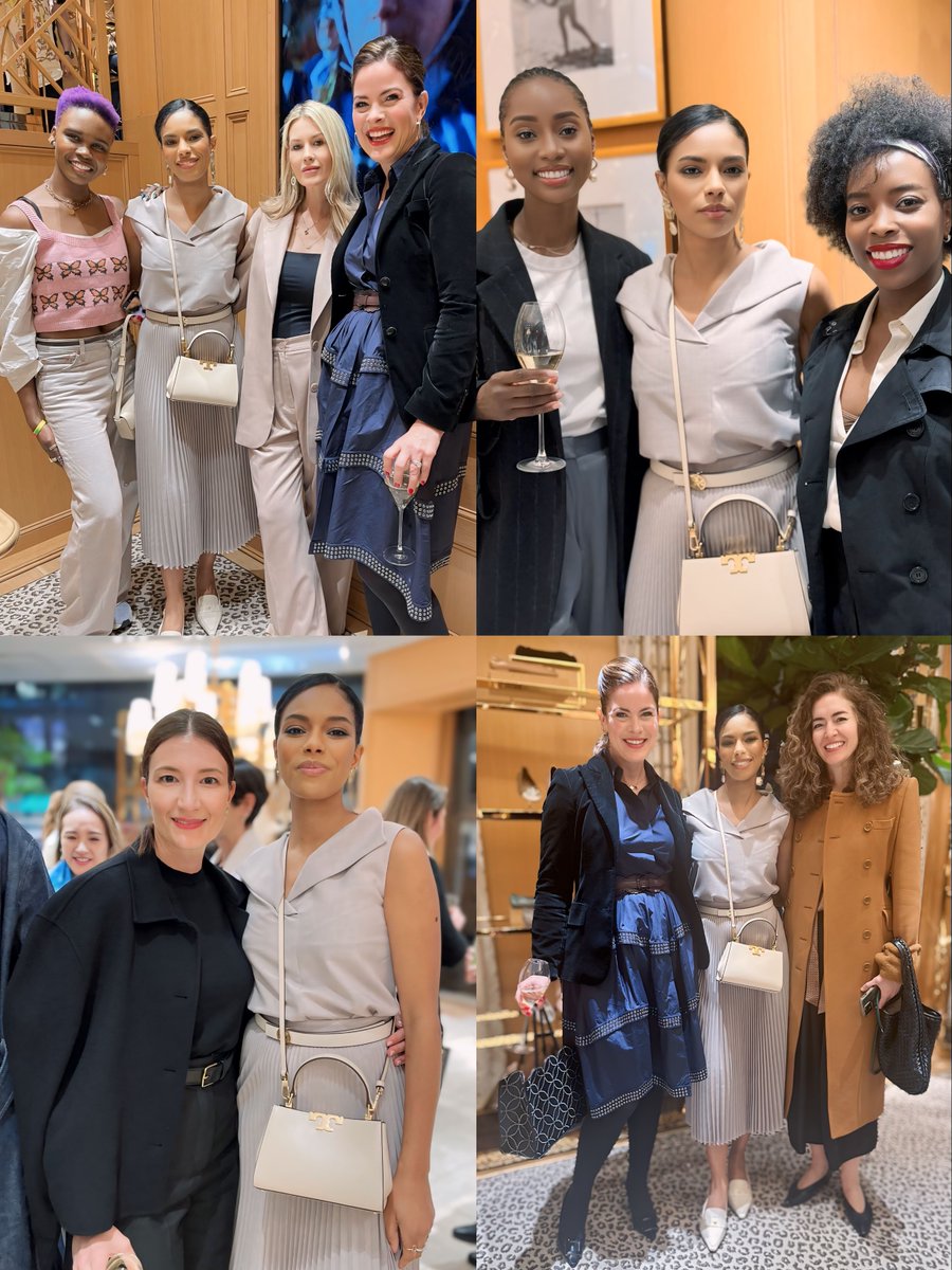 Thank you to the amazing @ToryBurch on Regent Street in London who organised a preview of their spring collection and partnered with @MalaikaDRC. An incredible 20% of the sales from the first week following the launch went to Malaika!
