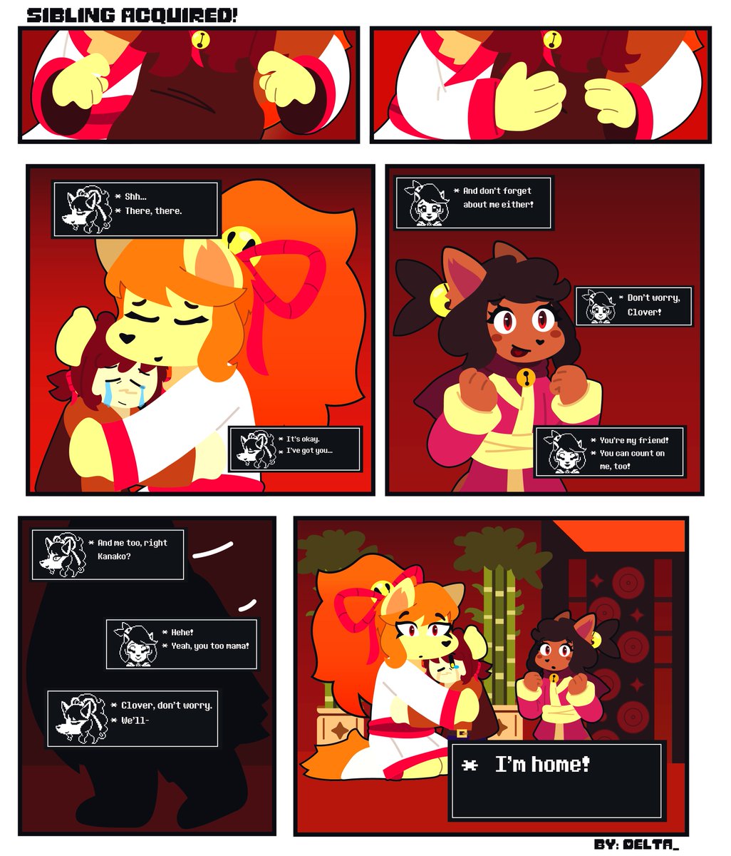 Sibling Acquired! - Part Two #UndertaleYellow #ceroba #kanako #clover