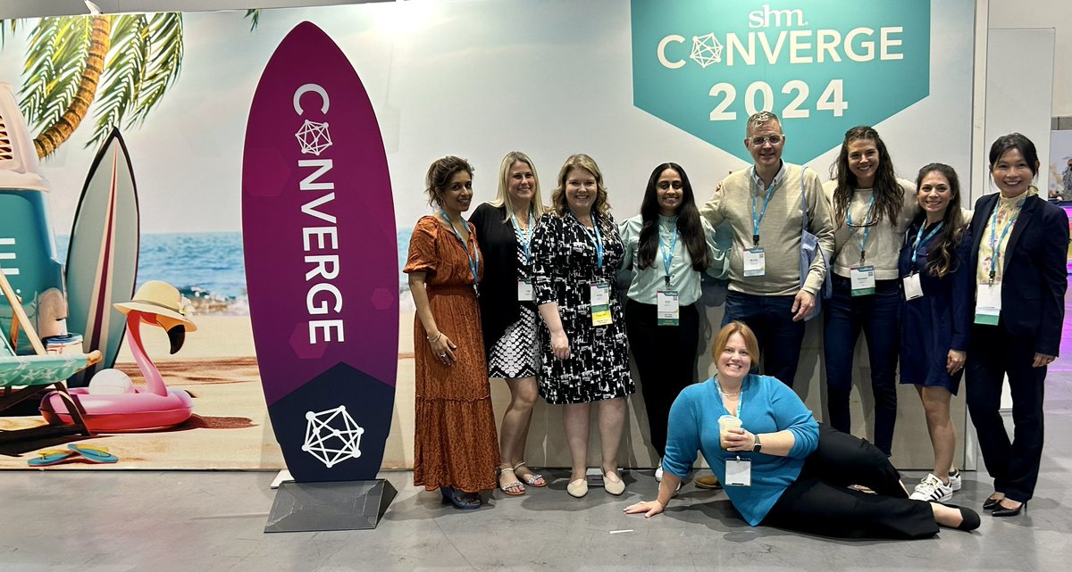 A late post, but wow did we have fun @SocietyHospMed #Converge24 representing @USFHospMed and @TGHCares with the most talented colleagues a girl could ask for