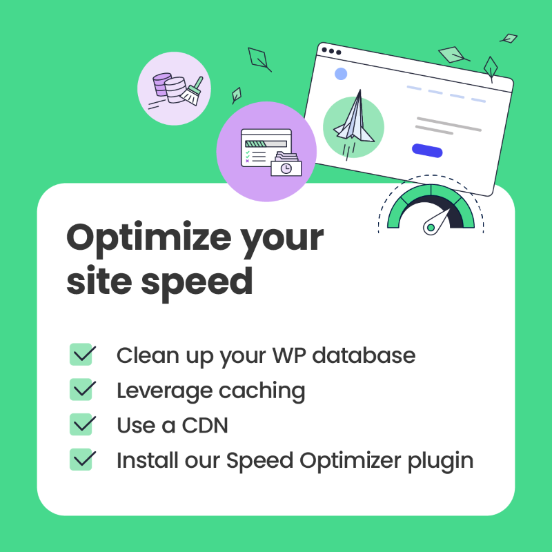 SiteGround's tweet photo. Spring is here🌷 Time to refresh your site &amp; strengthen your security ♻️ #WebsiteSpringCleaning

👉 Swipe through our essential checklist to ensure your site is well-protected and optimized. 

For more actionable tips on how to declutter your site, head over to the link below 👇