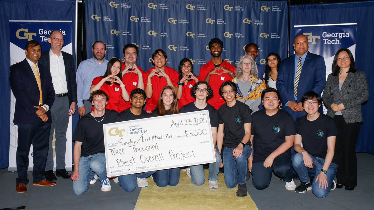 Students showed off 200+ projects across engineering, design, pub policy at the spring Capstone Design Expo — a deep well of creativity & solutions to solve company problems and help people. Explore some of the ideas and see what impressed the judges: b.gatech.edu/4aMCfUt