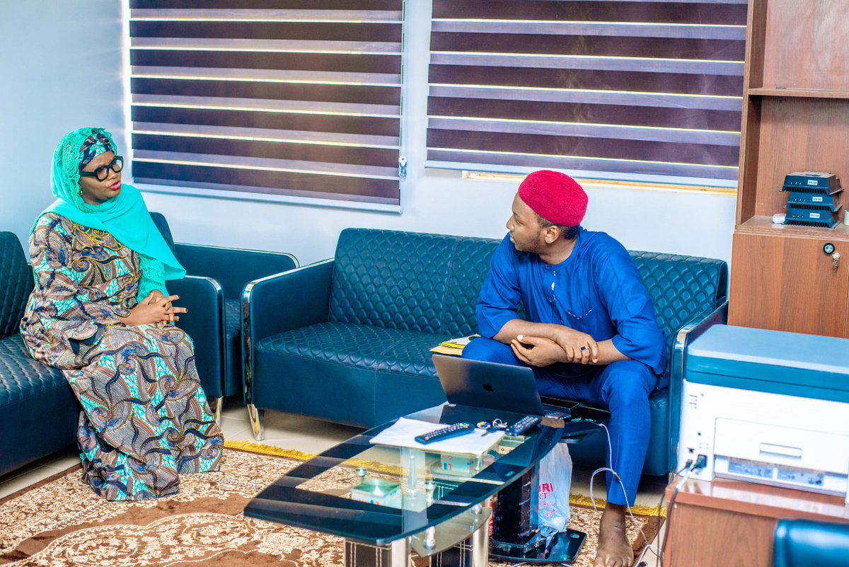 nasitdea's tweet photo. Mandela Washington Fellowship Nigeria paid a courtesy visit to the Director General of NASITDEA to seek collaborations for the benefit of the youths in Nasarawa state through advancing the digital economy.

#NASITDEA #NasarawaState #mandelawashingtonship https://t.co/3UkMSSn2CG