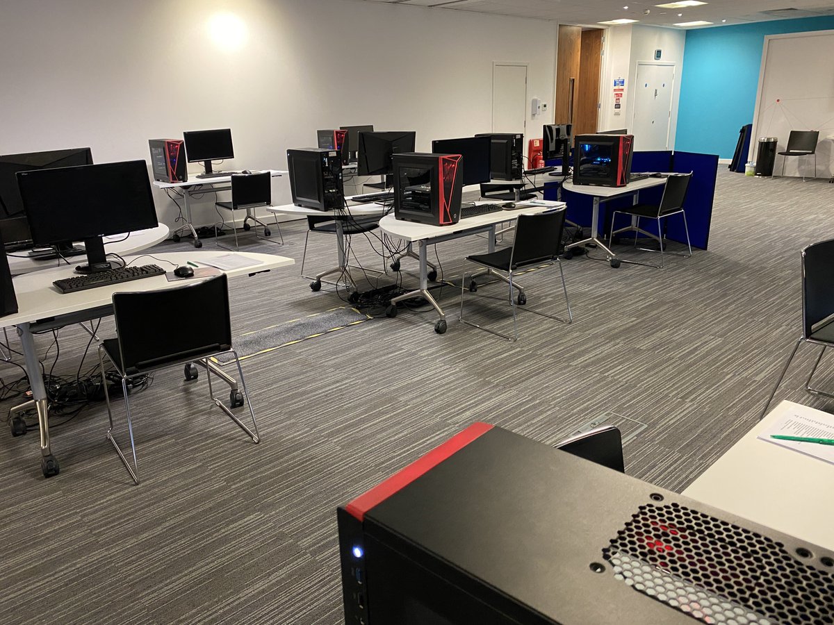 We're back up in Leeds this week supporting our client @FireFly_AV with equipment hire and technical support for exams at the wonderful @HorizonLeeds venue. Find out more about our rental and support services at epiclanservices.co.uk