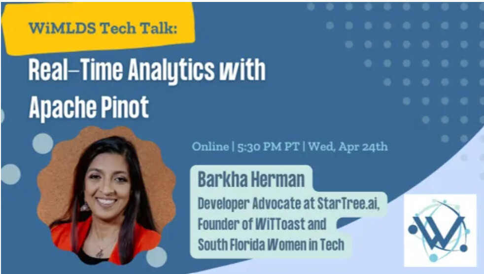 I am Speaking!!!

Join me today 5:30 PT (8:30 EST) here: rpb.li/9YK
#apachepinot #realtimeanalytics #witvoices