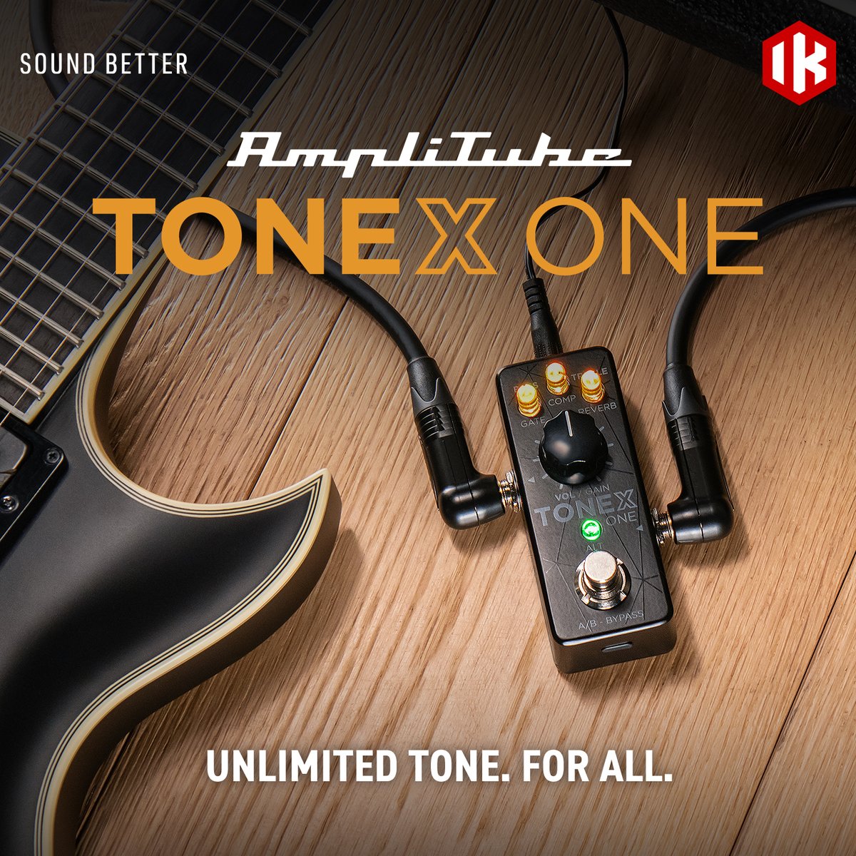 We are so excited to share with you a new groundbreaking mini pedal of infinite tone possibilities, making our revolutionary AI Machine Modeling technology accessible on any size pedalboard. 

This is TONEX ONE. bit.ly/TONEXONEnews