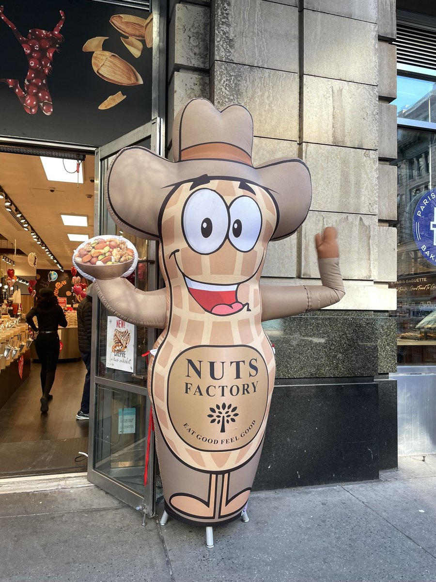 parismartineau's tweet photo. i need a @HellGateNY investigation of all of the various nyc Nuts Factory inflatable nuts and their lore STAT https://t.co/T7hlX60qWh