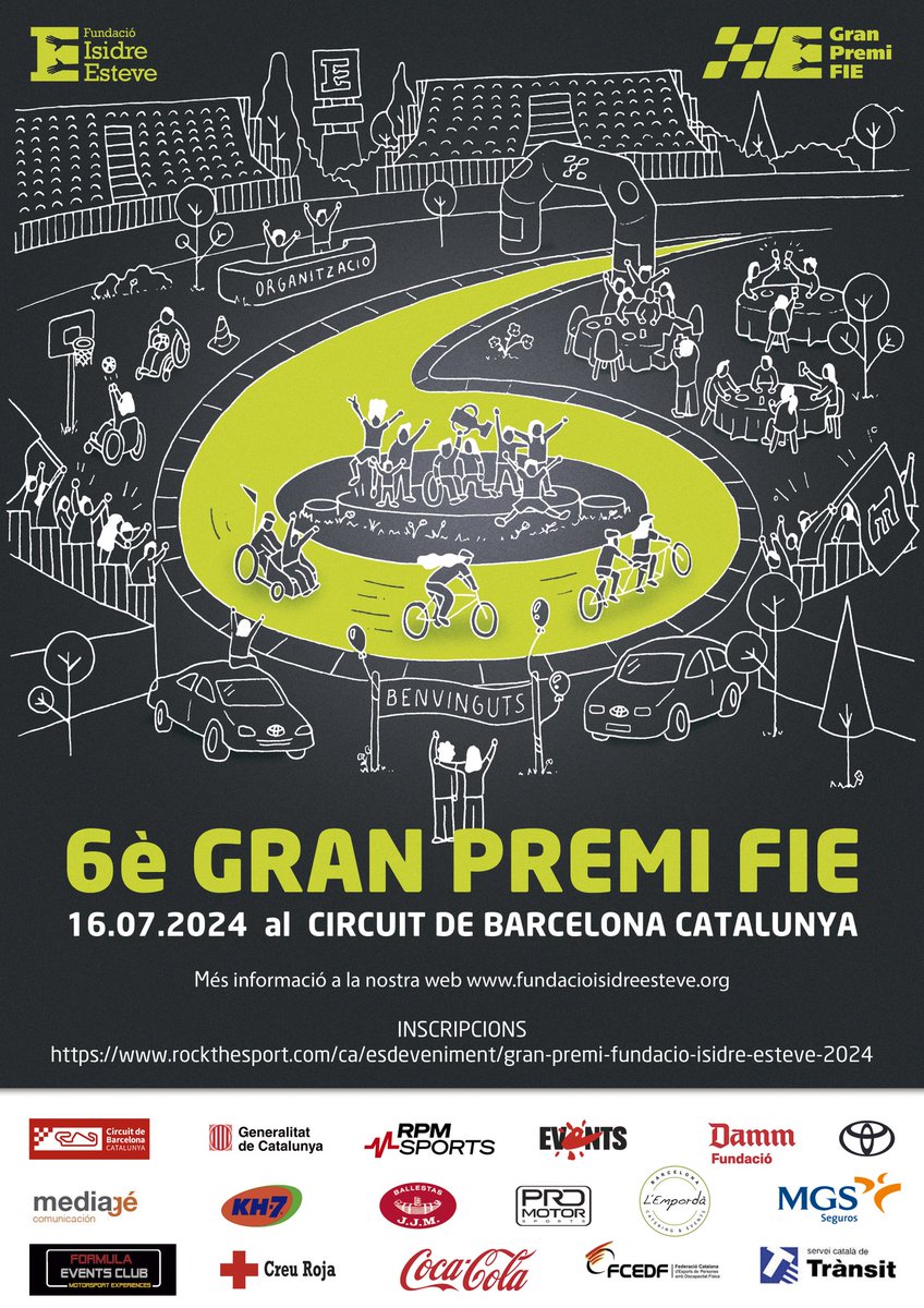 CentrosPuente's tweet photo. Ja el tenim aquí!!! #GPFIE24
Us podeu inscriure en aquest enllaç!
https://t.co/tCWbinWgBt https://t.co/Ti8BfNeEhQ