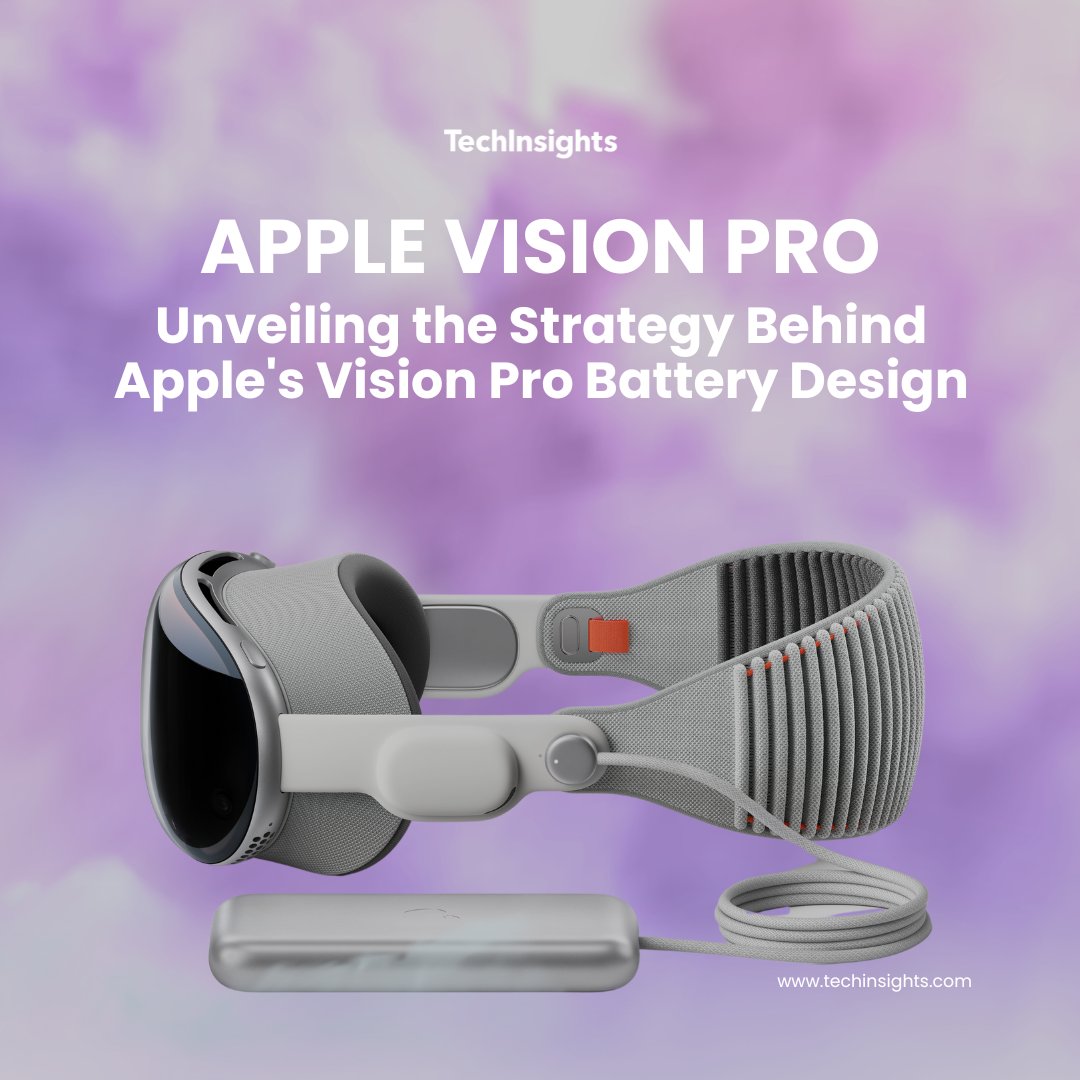 Unveiling the secret behind @Apple's AR/VR innovation, the Vision Pro! bit.ly/449WybX Compared to competitors like @htcvive, Apple's decision to use an external battery pack for the Vision Pro comes with some surprising advantages. Join us as we delve into the teardown…