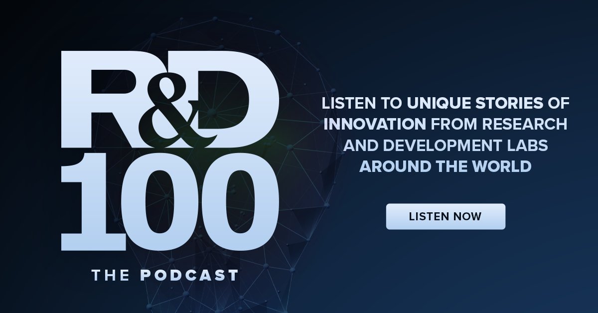 Dive into the world of #innovation with our podcast, R&D 100 - The Podcast! 🎙️ Join us as we dive into the stories behind winning #RD100 submissions and the brilliant minds that make it happen 👉 bit.ly/3sK3I1Y