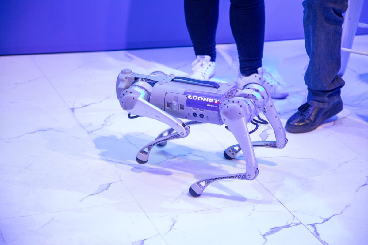#ZITF2024 Suggest a cool name we can give to our Robodog🥰🐕