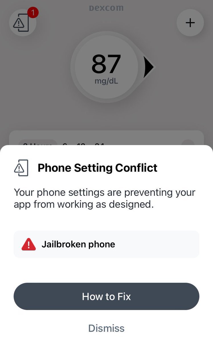 BowTiedDiabetic's tweet image. Anyone else getting this?

#dexcomG7 #T1D #diabetes