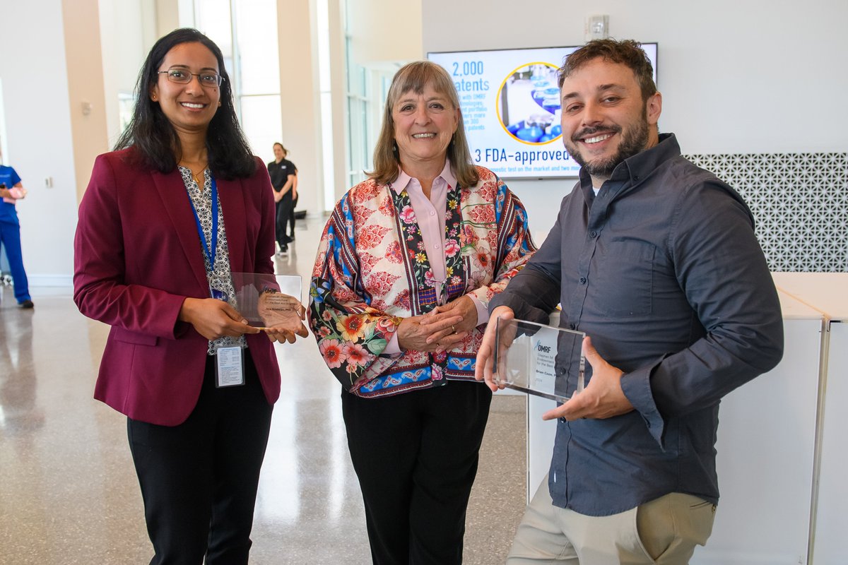 OMRF's tweet photo. OMRF honored seven scientists for the 2024 Scientific Awards for their consistent demonstration of excellence and passion.
🏅Dr. Judith James
🏅Dr. Benjamin Miller
🏅Dr. Chi Fung Lee
🏅Dr. Sue Bodine
🏅Dr. Darise Farris
🏅Drs. Brian Coon and Jaya Krishnan
https://t.co/DOENqn6r4b https://t.co/ZuiSscl2qz