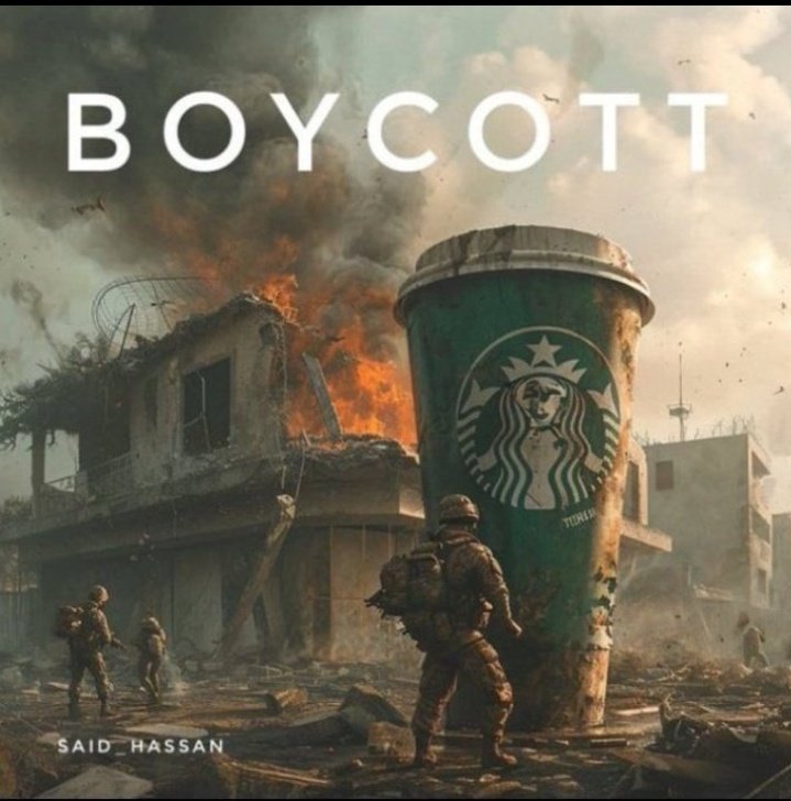 Keep BOYCOTTING child killers! ❗❗❗❗❗❗❗❗❗❗❗❗
#BoycottStarbucks 
#BoycottStarbucks 
#BoycottStarbucks