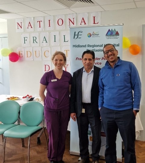 Thanks to the Dr Asim ED Consultant Lead and Dr Ismail ED Consultant for supporting Frailty Interventions and the Frailty Intervention Service in MRHP @DMHospitalGroup @OliviaLafferty7 @fiona_moore11