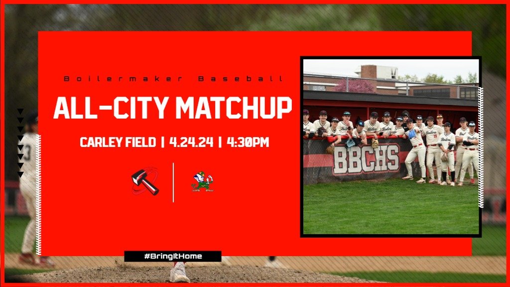 Boilermakers take on the Irish of Bishop Mac today for an All-City matchup. Come on out to Carley Field! Varsity is home, JV is away.