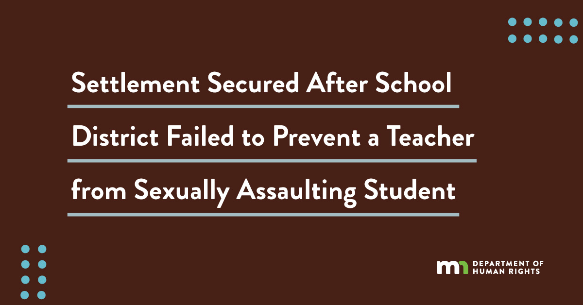 Schools must prevent and address sexual harassment and assault. As #SexualAssaultAwarenessMonth comes to a close, we look back at a case when a school didn’t take meaningful action.