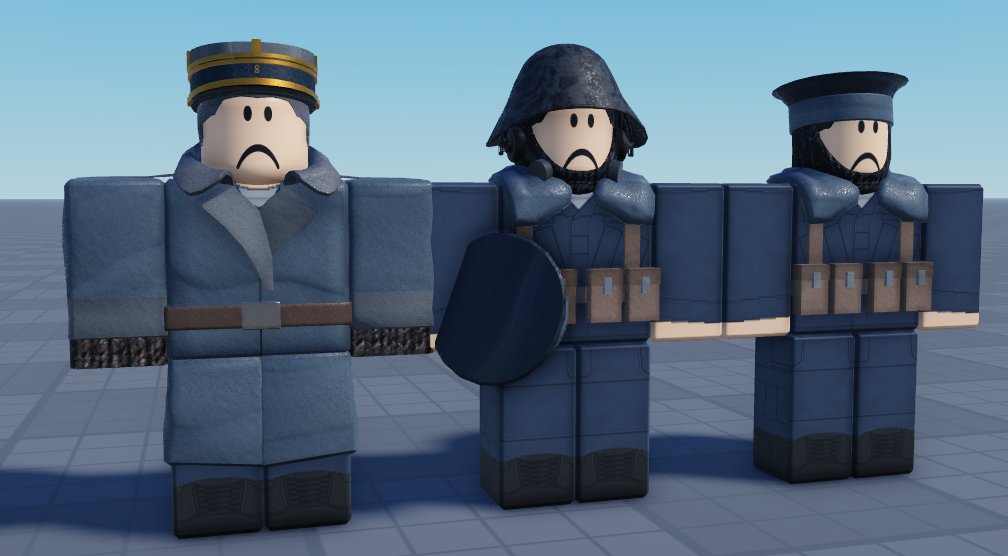 Naval infantry
[Subject to change]
#Roblox #RobloxStudio #SFW