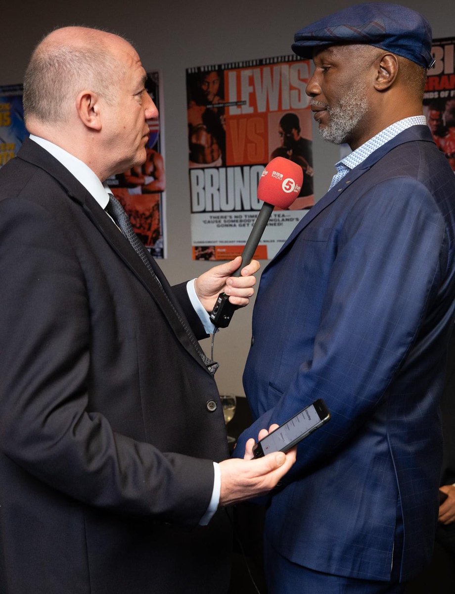 ThePremierSuite's tweet photo. OTD 2 years ago @ThePremierSuite 
Our exclusive Dinner Show with the last undisputed Heavyweight Champion of the World &amp; one of the Greatest Heavyweights of all time Lennox Lewis CBE https://t.co/P8OQClCZV7