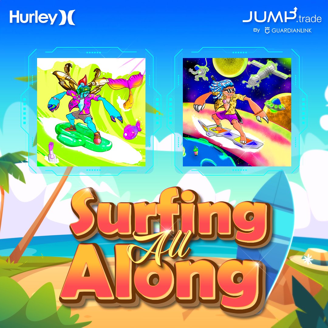 Ride the #web3gaming wave with Hurley Digital Collectibles!! Explore 👉hurley.jump.trade #blockchaingaming #Web3Community