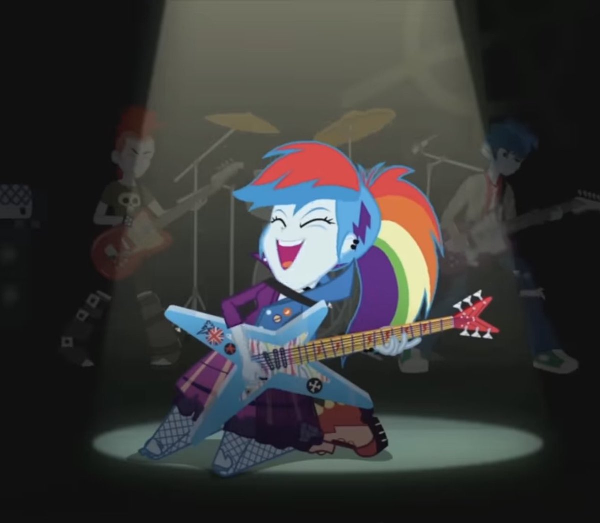 This is literally my favorite Rainbow Dash look of all time LOOK AT HER