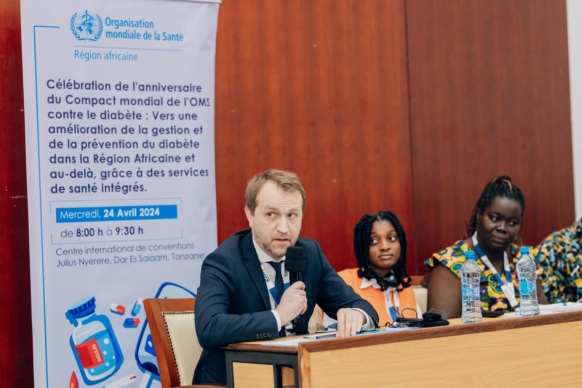 @HelmsleyTrust @NCDIpoverty @DrBenido @WHO_Tanzania 'As we mark the Global Diabetes Compact today, we are seeing substantial data supporting the integration of HIV, TB & diabetes care. We expect to be in a better position by 2030. Thanks to @WHO for launching the Global Diabetes Compact.' - @bent_lautrup, World Diabetes Foundation