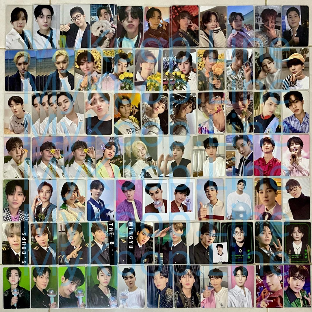 WTS READY INA PC SEVENTEEN EXO SVT NCT ZB1 Merch tweet media