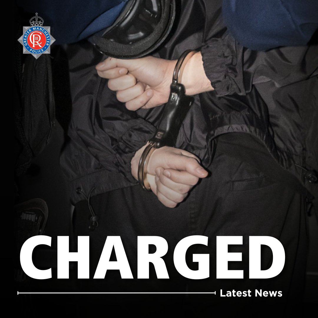 #CHARGED | Robert Emmerson (22/07/1984) Fernbank Drive, Manchester has been charged with five counts of sexual assault and three counts of indecent exposure following identification and arrest after public appeal for information on 22/4/24. Read more ➡️ orlo.uk/YDuaI