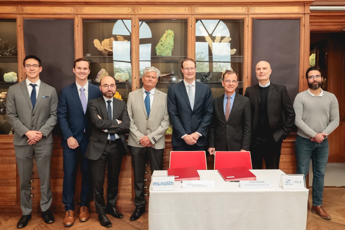 Mines Paris - PSL (@mines_paris) on Twitter photo 🌱🏭 #Décarbonation de l’industrie : <a href="/Mines_Paris/">Mines Paris - PSL</a> & @Monolith renouvellent leur partenariat de recherche pour le développement des procédés par #plasma thermique.
➡le partenariat : vu.fr/sScbB
➡la pyrolyse plasma : vu.fr/TcCVI
<a href="/PERSEE_MINES/">Centre PERSEE - Mines Paris</a> <a href="/carnotmines/">Carnot M.I.N.E.S</a> 🌱🏭 #Décarbonation de l’industrie : <a href="/Mines_Paris/">Mines Paris - PSL</a> & @Monolith renouvellent leur partenariat de recherche pour le développement des procédés par #plasma thermique.
➡le partenariat : vu.fr/sScbB
➡la pyrolyse plasma : vu.fr/TcCVI
<a href="/PERSEE_MINES/">Centre PERSEE - Mines Paris</a> <a href="/carnotmines/">Carnot M.I.N.E.S</a>