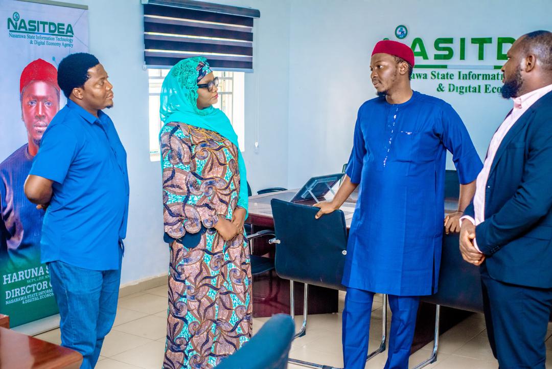 TheFaridaYahya's tweet photo. We met with the management team of the Federal University of Lafia led by the DVC of Research and Partnerships,  Prof. Samaila Usman, and the Director General, NASITDEA, Mr. Haruna Sani. 

I am grateful for their warm reception and pledge to support our project. https://t.co/p94Q6KEqoK