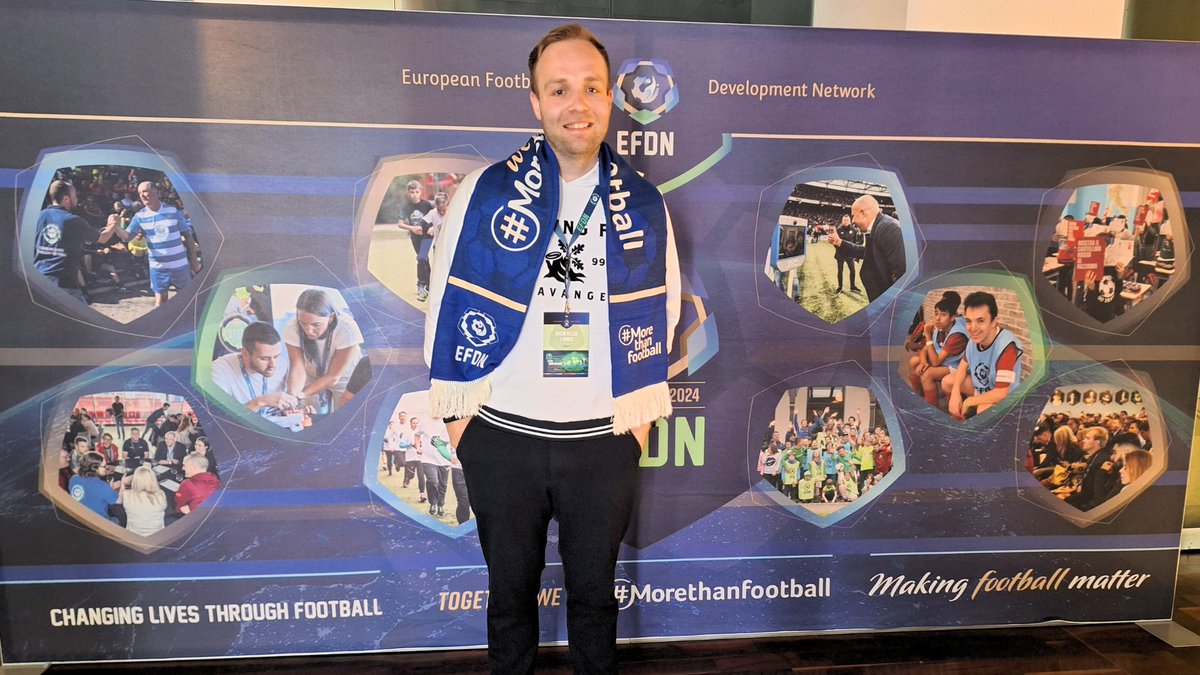 Great to have Svein Helge Liknes, representing @vikingfotball at the conference and showing support for our #MoreThanFootball Action Weeks 2024! #EFDNConference #EFDNTweets