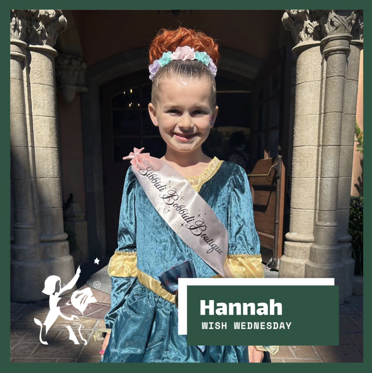 Hannah's wish was recently granted to go to Disney World. She certainly was treated like a princess! #MLFWishes #WishWednesday Help Grant a Wish: martylyonsfoundation.org/donate-today